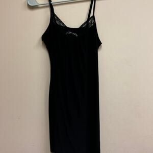 Apt. 9 Black Lace Bow Slip Dress – Size Small